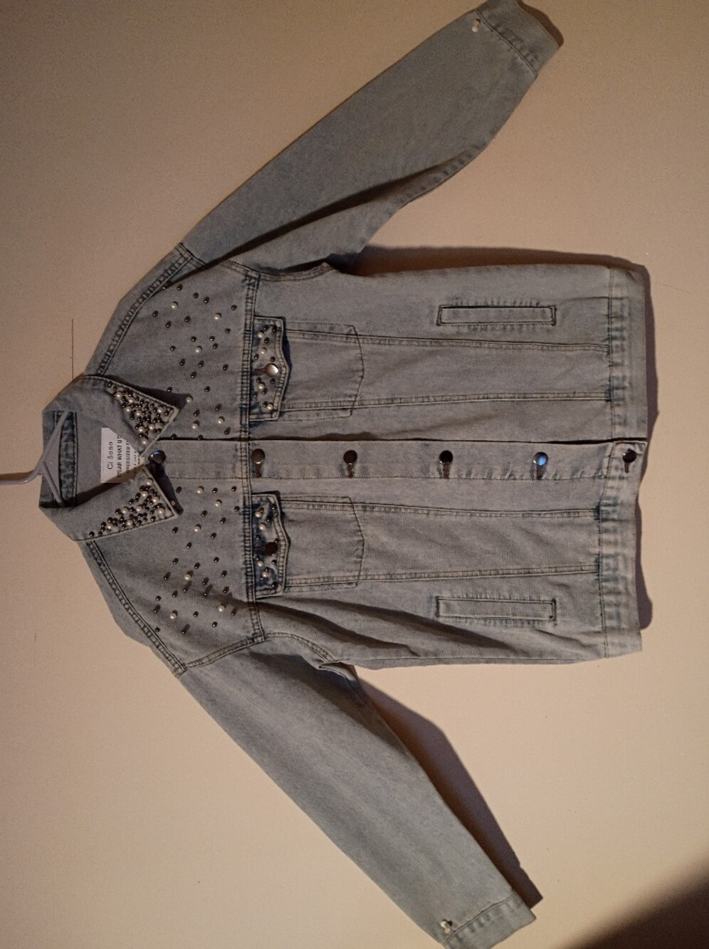 Ci Sono Oversized Denim Jacket
